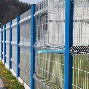 Pvc Coated 358 Anti Climb Fence Hole Opening 1/2"X3" 358 Security Fence