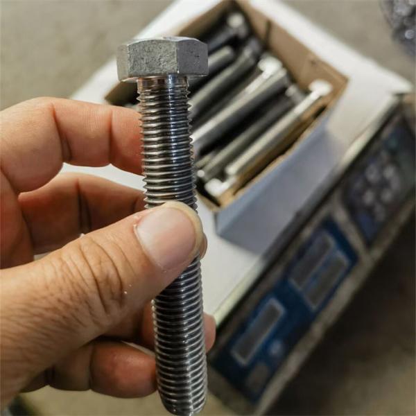 Industrial Hastelloy C276 Hex Bolts / NS334 Nuts For Marine Engineering