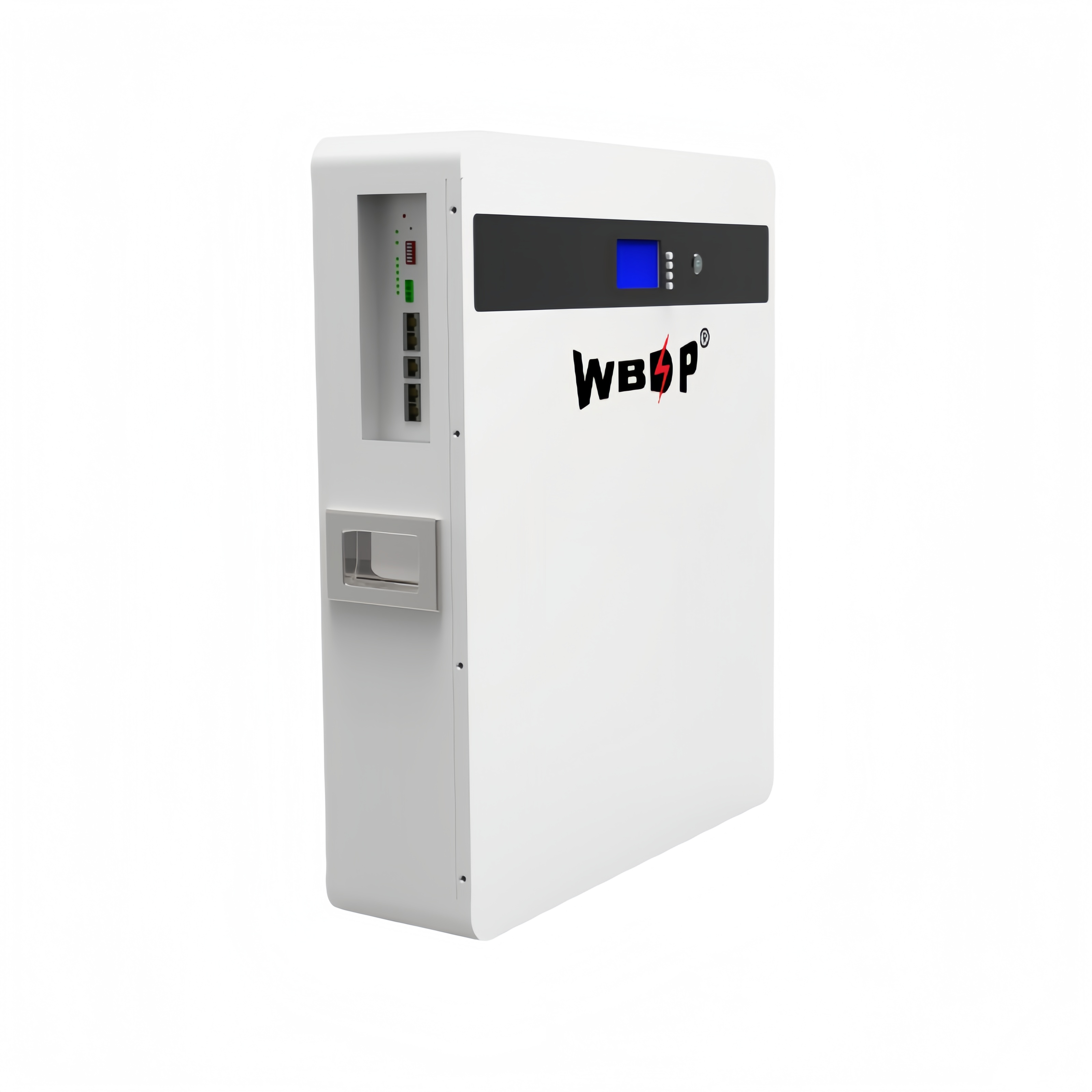 Wall Mounted Lithium LiFePo4 Battery 51.2V 100Ah 5.12kWh Home Solar Storage Battery
