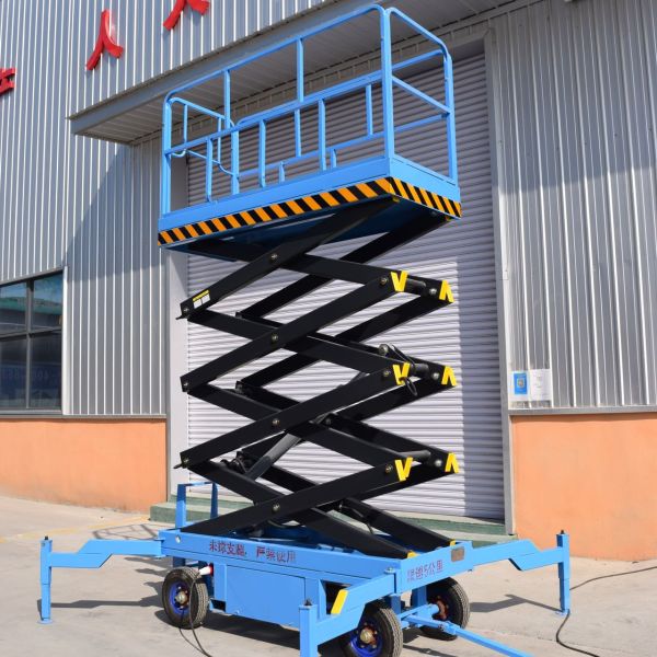 6m 8m 10m Self Propelled Electric Scissor Lift Vertical