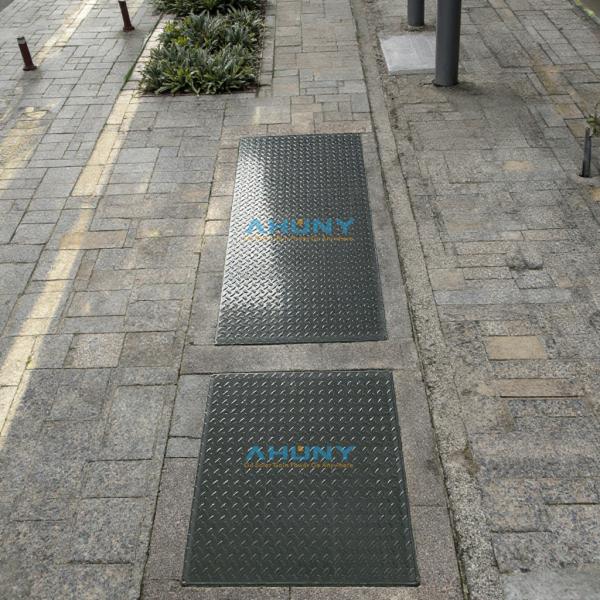 Baldosa solar transitable con superficie rugosa, módulo fotovoltaico, panel de suelo antideslizante, sistema solar fuera de la red para pavimento, terraza y suelo de casa