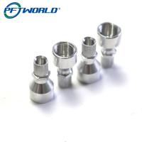 Partes fresadas por CNC de acero inoxidable a medida