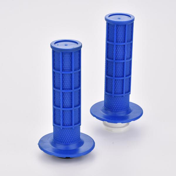 Orange TPE Customized 22mm Universal Motorcycle Handlebar Grips for Modified Bikes