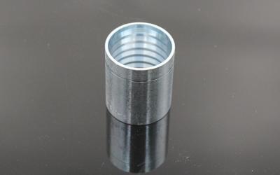 Carbon Steel 00018 Hydraulic Hose Ferrule Adapter For SAE100 R7 Hose By CNC Machine