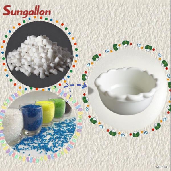 Particules de TPE de qualité supérieure en bocal Matériau brut non toxique anti-gouttes Granules thermoplastiques résistants à l'usure pour ustensiles de table en gros