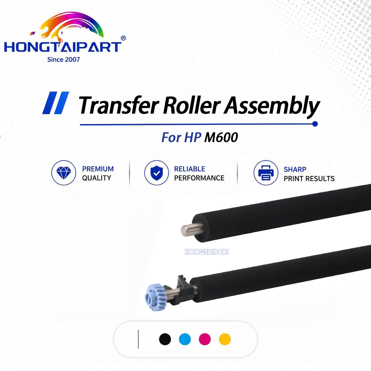 Heat‑endurable Fuser Lower Pressure Roller Transfer Roller Assembly Anti‑offset
