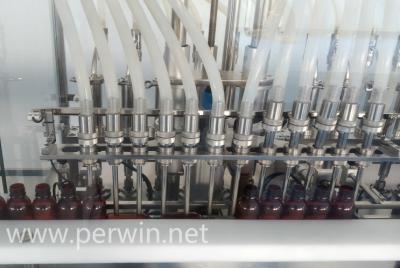 12 Heads Oral Liquid Filling Machine High Speed Oral Suspension