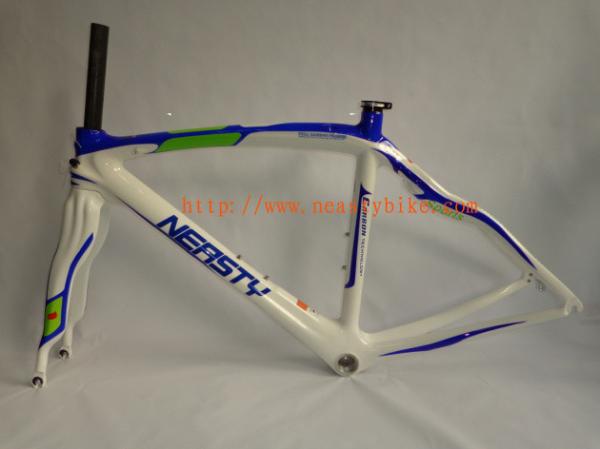 RB-NT28 bicycle road bike parts carbon frame 48-56CM full carbon frame in green
