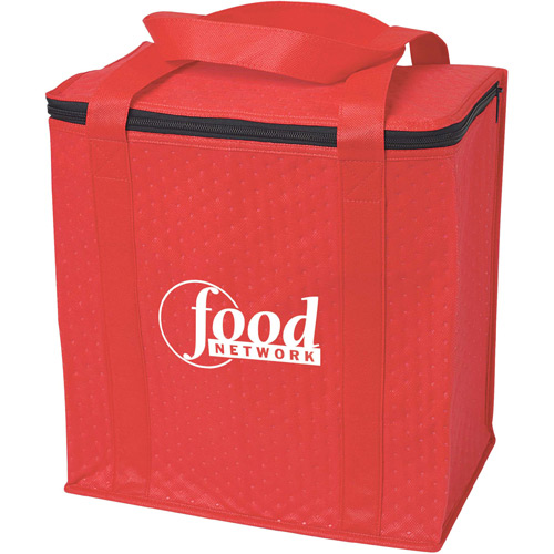 Oxford Polyester Lunch Bag With Logo , Aluminium Foil Lunch Cooler Bags For Adults