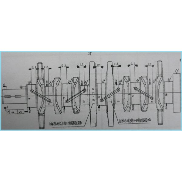OE No 1005031 Автозапчасти Краншафт для Chana Alsvin 1200*1000*1400 мм
