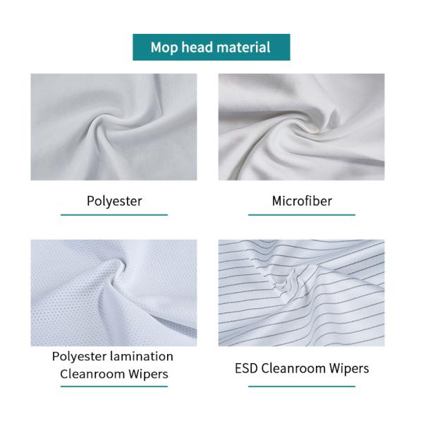 Поставщик стального Mop чистой комнаты Microfiber Mop чистой комнаты гнезда многоразового наградного качественного оптовый