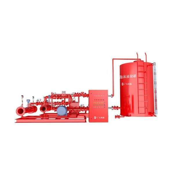PHP64/100/120/160/220 Foam Bladder Tank Fire Suppression System with DN150 Foam Pump