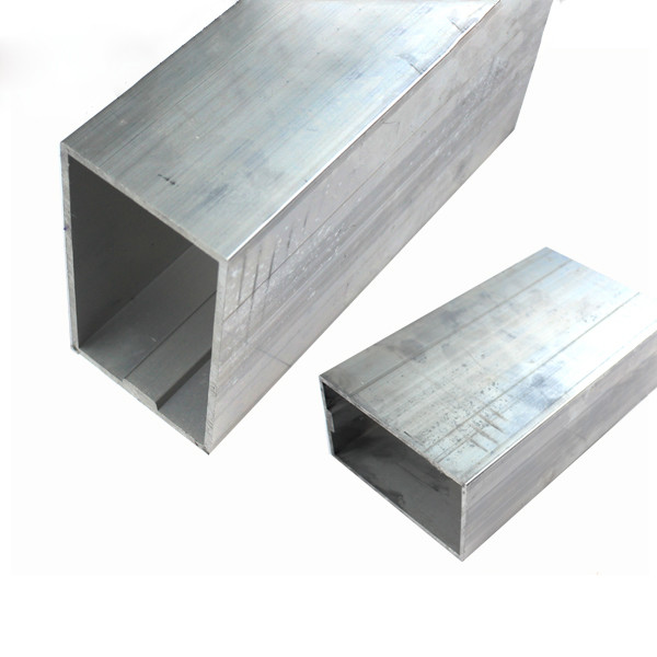 Multifunctional Anodized Aluminum Profiles rectangle Gray color for Industry