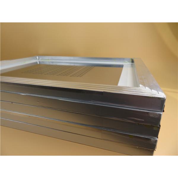 Fama de acero inoxidable del aluminio de la plantilla 520x420m m del PWB SMT de la cuña 0.12m m