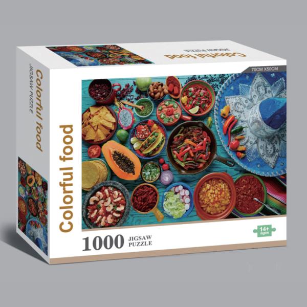 Custom Van Gogh Portrait 1000 Piece Fine Art Jigsaw Puzzles For Adult Toys