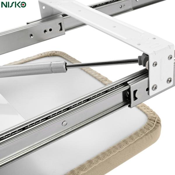 Tabla de planchar multifunción plegable antideslizante con acolchado ultra grueso