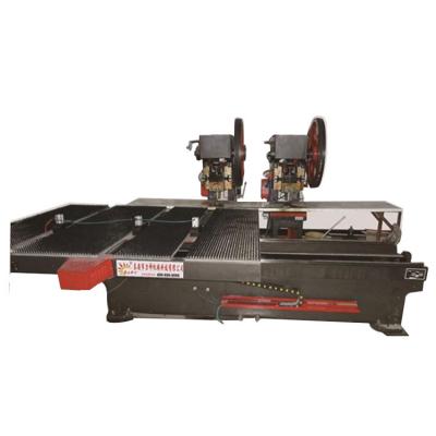 One feeder, two single-head CNC punches for Solar buffer water tank production line