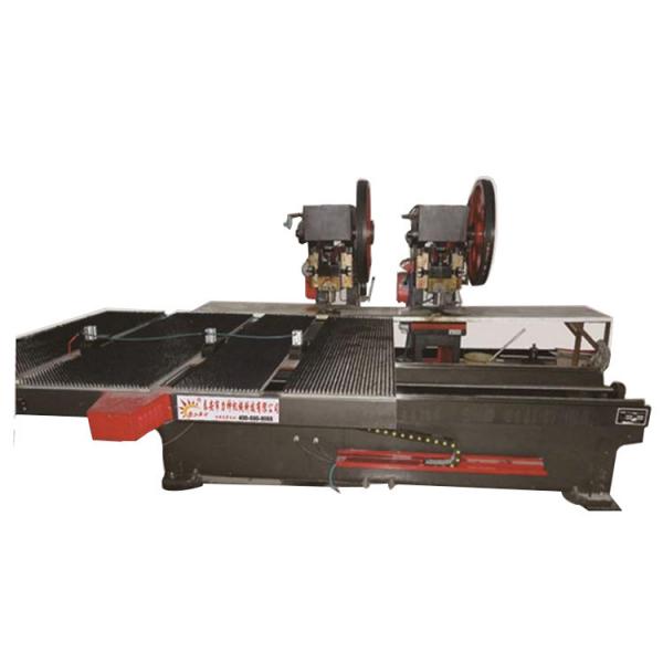 One Feeder, Two Single-Head CNC Punches For Electric Water Heater Production Line