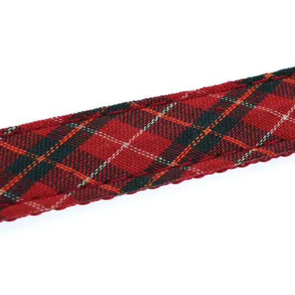 Butterfly Knot Dog Walking Collars , Cute Dog Collars Plaid Fashionable Weatherproof
