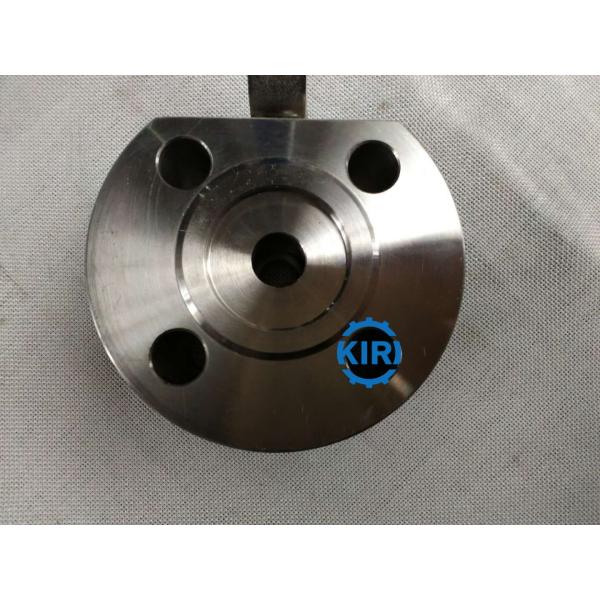 Wafer End Forged Steel Ball Valve DN15 - DN50 Size Wafer Ball Valve Long Service Life
