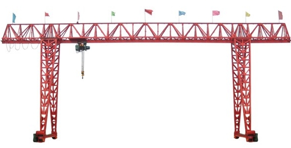 10T крана на козлах луча пяди 32M оборудование на открытом воздухе одиночного среднего размера поднимаясь