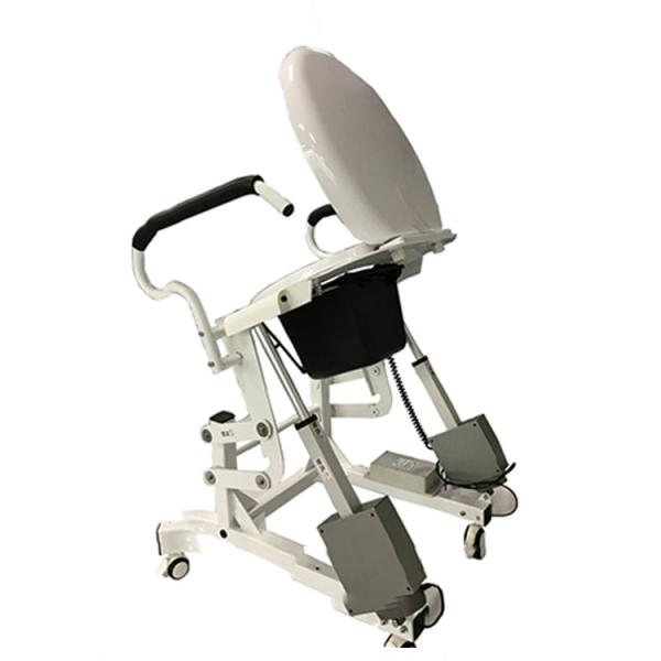 Aluminum Alloy Electric Heated Toilet Seat Cover DC24V Lifting Toilet Chair
