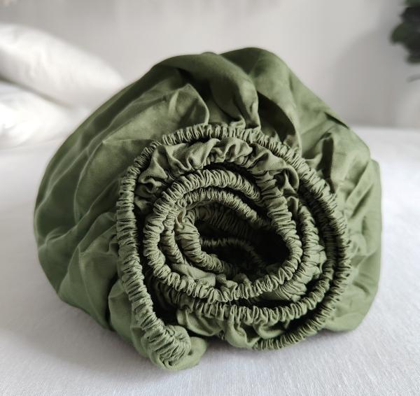 100% de fibra de bambu de cor sólida Conjunto personalizado de roupas de cama