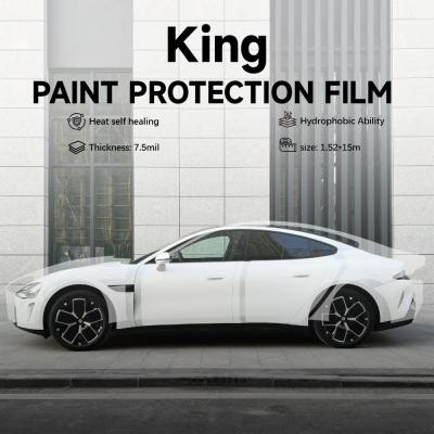 King Car Self Healing TPU PPF Film Gloss Transparent Anti Scratch 7.5mil