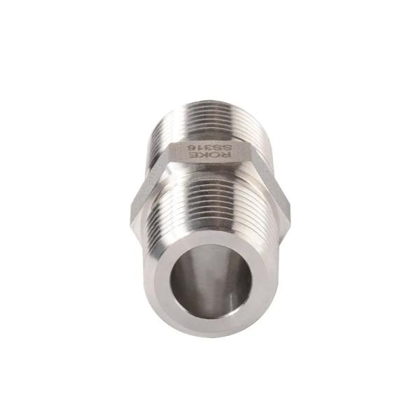 Os conectores forjados da linha masculina de encaixes de tubulação B649 N08926 WP1925N NPT/BSPT encantam o bocal