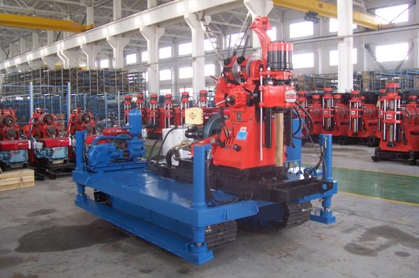 Engenharia montada patim da esteira rolante que sonda o equipamento de perfuração