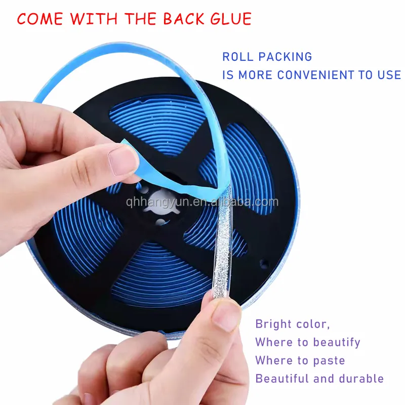 Self Adhesive Water and Mildew Proof Trim Strips Beautiful Edge Decorative Lines Tape Door Window Gap Beauty Seam Stickers