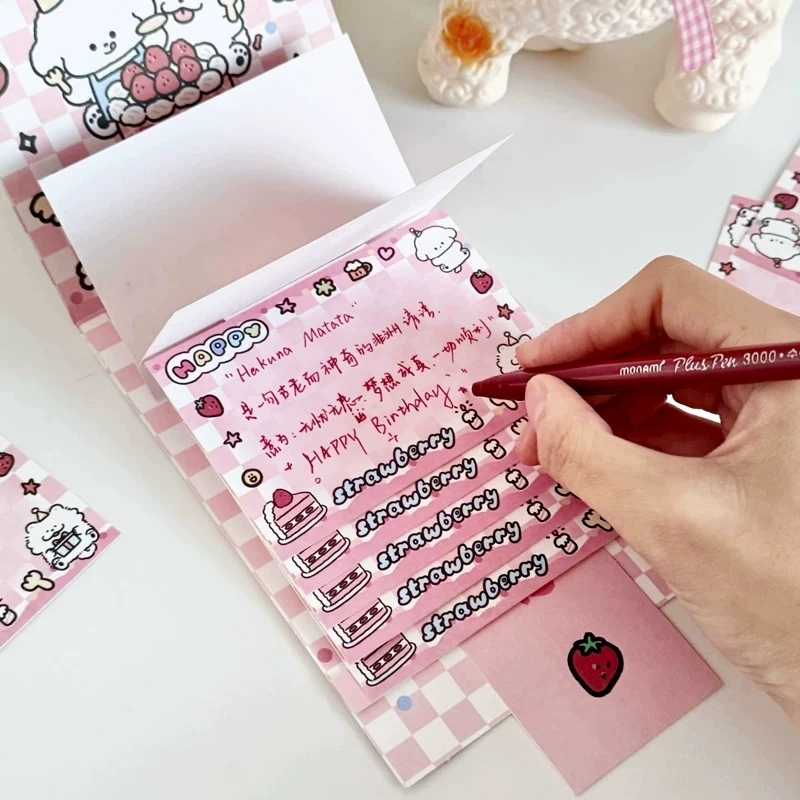 Interactive Cartoon Waterfall Pull-Out Greeting Cards For Birthday Messages