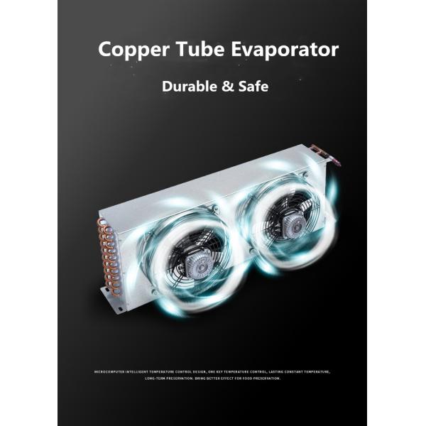 180W Stainless Steel Kitchen Fridge Freezer 140L Anticorrosive Wall Mounted