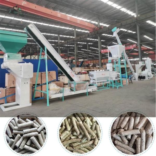 1T/H Complete Wood Pellet Production Line Biomass Fuel Making Machine