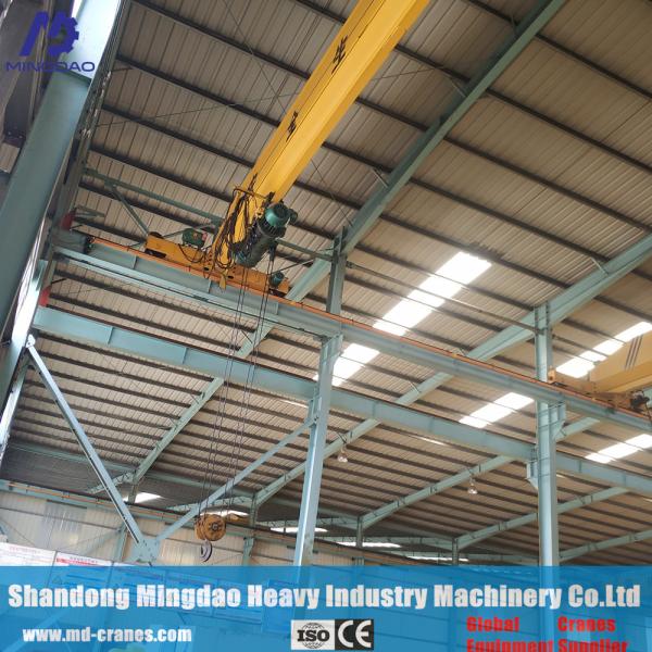 0.5ton-32ton Singel Girder Overhead Bridge Crane with Pendent Button or Remote Control Mode
