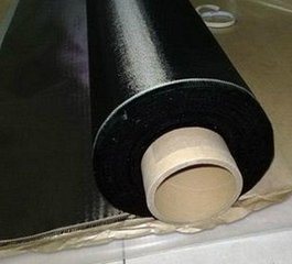 3k 200g Red Color Twill Wovening Carbon Fabric 100 Meters Length for Customization