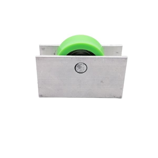 Middle East Hot Sales Single Box Roller 30mm V Shape Nylon Pulley Wheel Aluminium Sliding Door Rollers