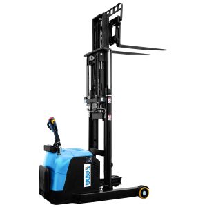 Small Electric Reach Trucks Forklift Battery Operated For Warehouse