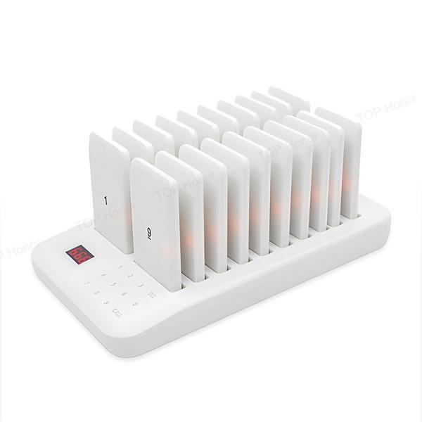 ホワイト 433.92mhz レストランペイガーシステム / レストランバザー ABS