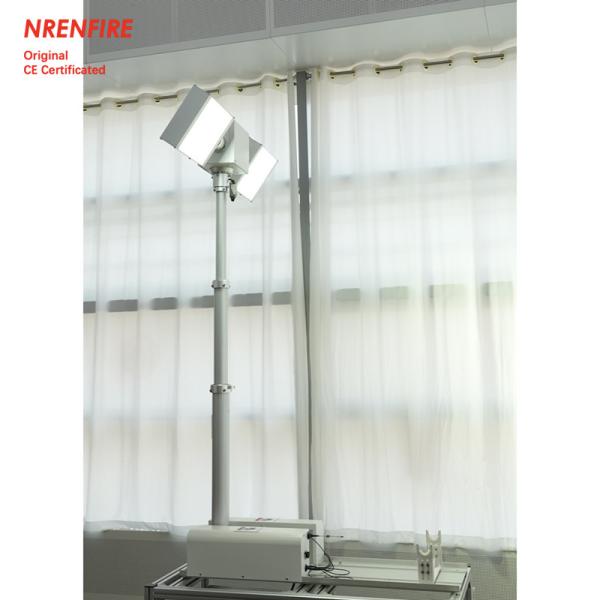 fire truck mounting pneumatic telescopic mast light 1.8m roof top mounted-NR-R1800-240