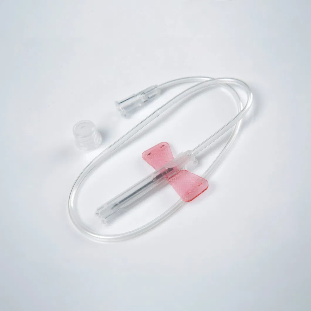 Siny Disposable Medical Supply Plastic Rotating Type Soft Connection Blood Needle