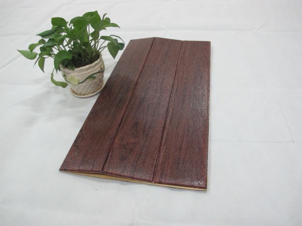 Dark Wood Design mothproof 1.0cm thick 3D Foam Wall Stickers