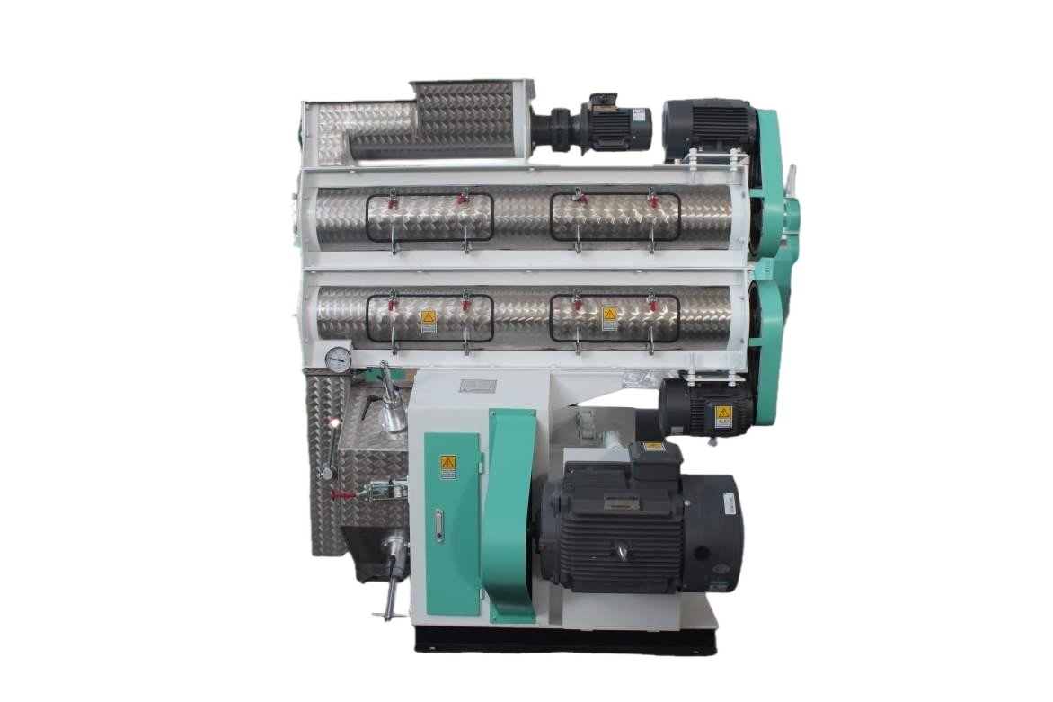2-5T/H Double Motor Double-layer Conditioner Small Pellet Mill Machine