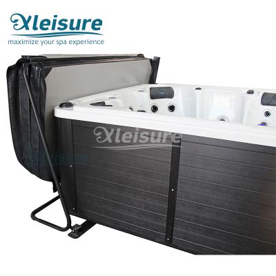 Custom Spa Cover Lifter Motorized Hot Tub Cover Lifter Cabinet Mount Installation