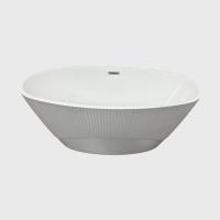Sustainable White Gloss Oval Stand Alone Bathtub Acrylic Home Hotel