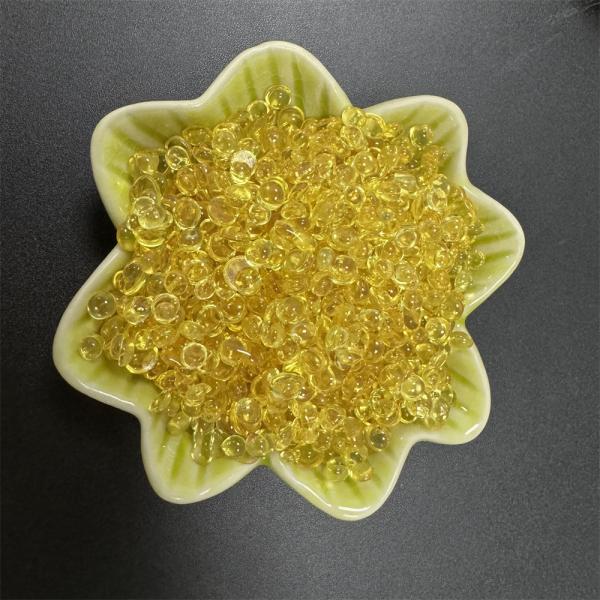 Yellow Semicircle Form Polyamide Resin S10 Similar To UNIREZ 2215 / Versamid 757 For Alcohol Printing Ink