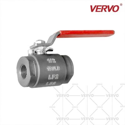 Da temperatura macia de Mini Ball Valve Manufatures Low da água da linha do selo da linha da válvula de bola de 10MM válvula de bola de duas partes