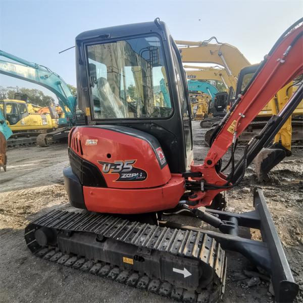 Original Design Kubota U35 Excavator in Good Condition 1600 Working Hours 18.5 KW