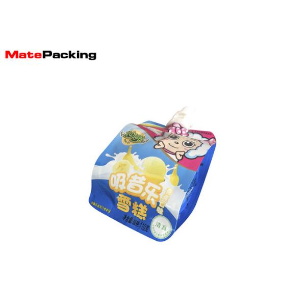Custom Size Spout Pouch Liquid Stand Up Bag Gravure Mold Printing