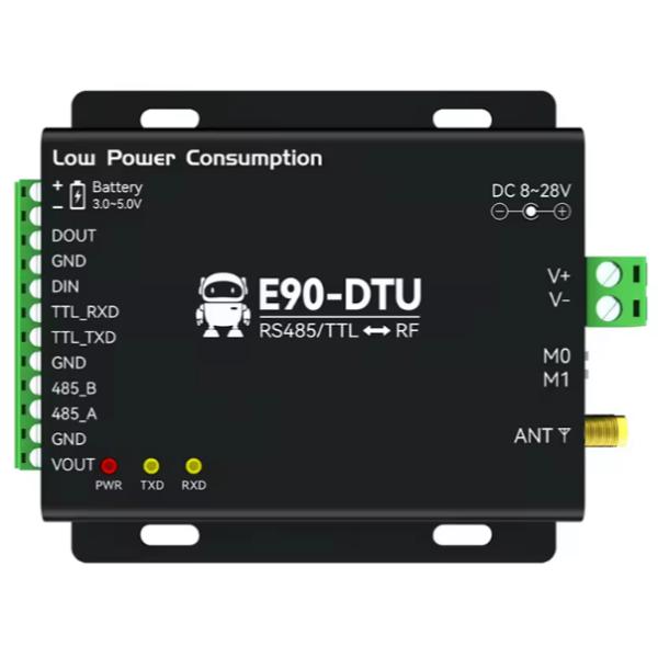 ODM E90-DTU(400SL30L) 3-5V Battery Powered 485 to LoRa Wireless Transmission Serial Port Communication Gateway